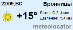 Погода в бронницах карта осадков